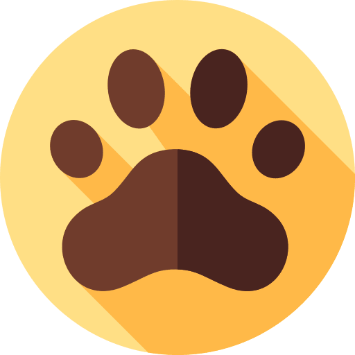 Paw pawprint paw print footprint icon