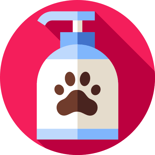 Shampoo bottle hygiene pet grooming icon Shampoo bottle hygiene pet grooming icon