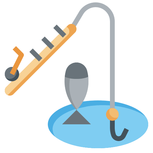 Fishing fishing rod activity water icon Fishing fishing rod activity water icon
