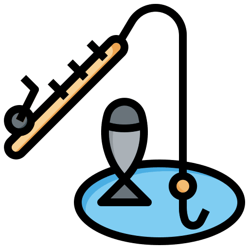 Fishing activity water fisher icon Fishing activity water fisher icon