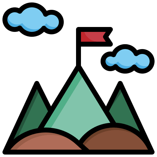 Mountain achievement flag variant mission icon Mountain achievement flag variant mission icon