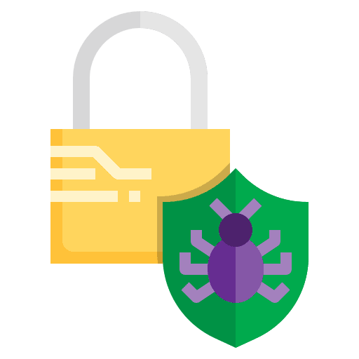 Security restricted lock secure icon