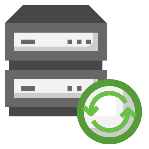 Sync synchronization sync database icon Sync synchronization sync database icon