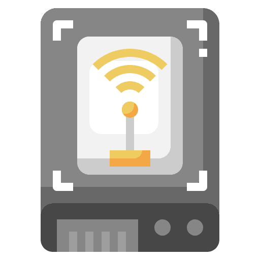 Wireless external usb hdd icon Wireless external usb hdd icon