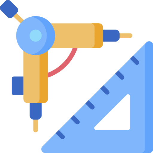 Geometry school material education tool icon Geometry school material education tool icon