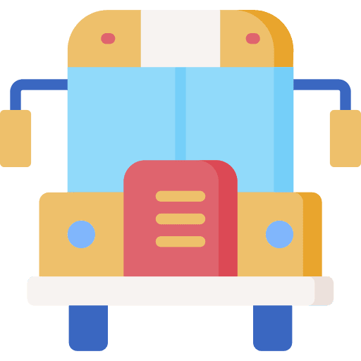 School bus transportation school bus automobile icon School bus transportation school bus automobile icon