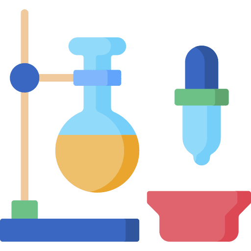 Science tools test tube education icon Science tools test tube education icon