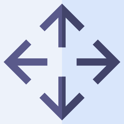 Fit arrows scalable width icon Fit arrows scalable width icon