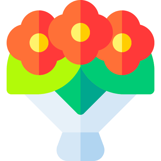 Flower bouquet bouquet love and romance valentines day icon Flower bouquet bouquet love and romance valentines day icon