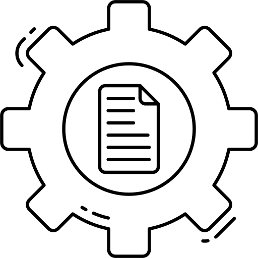 Content management files and folders content document icon