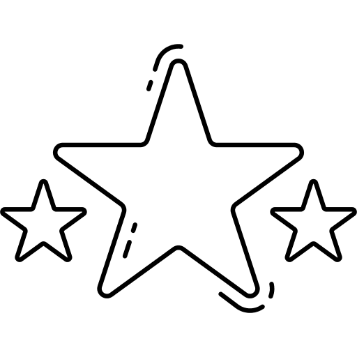 Rating achievement star success icon Rating achievement star success icon