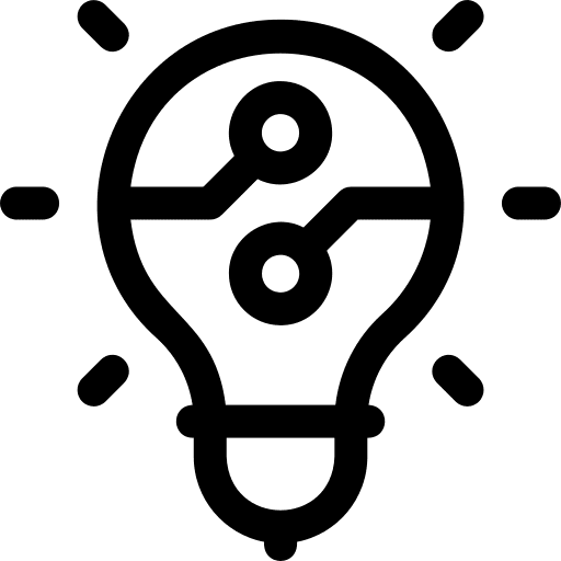 Idea digital digitalization electronics icon