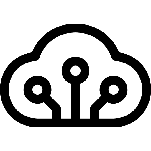 Cloud cloud data network cloud storage icon Cloud cloud data network cloud storage icon