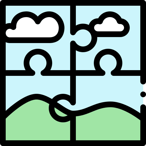 Puzzle puzzle pieces puzzle planning icon