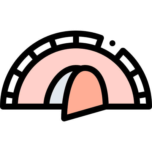 Tent tent excursion camping icon