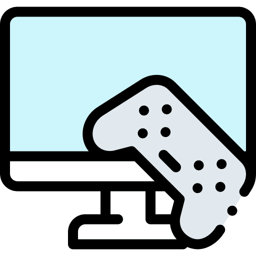 Videogame ui computer game game icon
