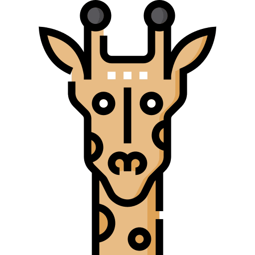 Giraffe giraffe jungle safari icon Giraffe giraffe jungle safari icon