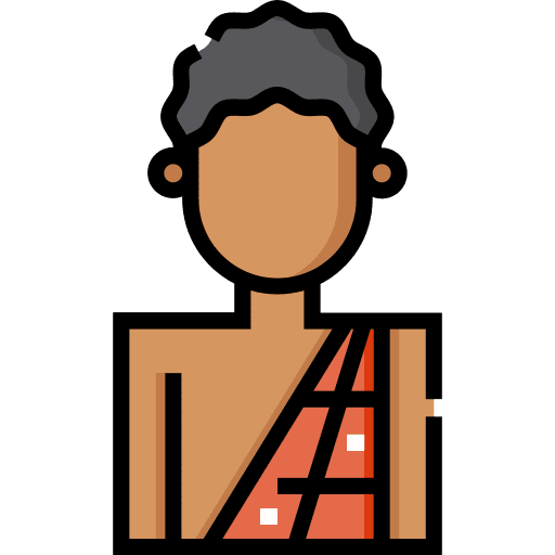 Maasai cultures cultural curly hair icon Maasai cultures cultural curly hair icon