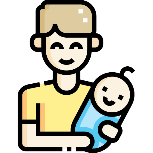 Father caucasian father user icon