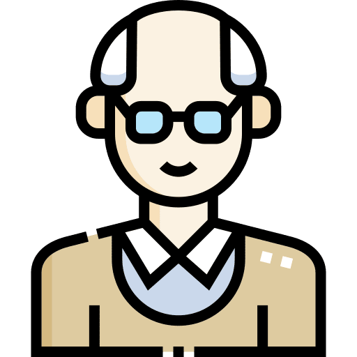 Grandfather people grandparents user icon