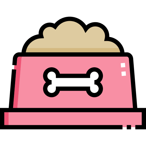 Dog food dog food animals bone icon