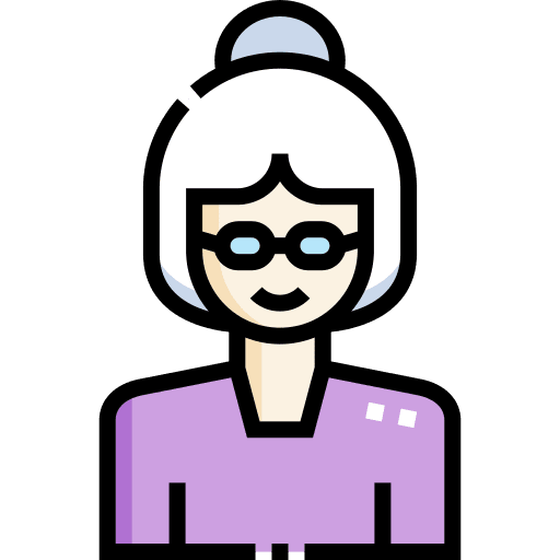 Grandmother woman grandma grandparents icon