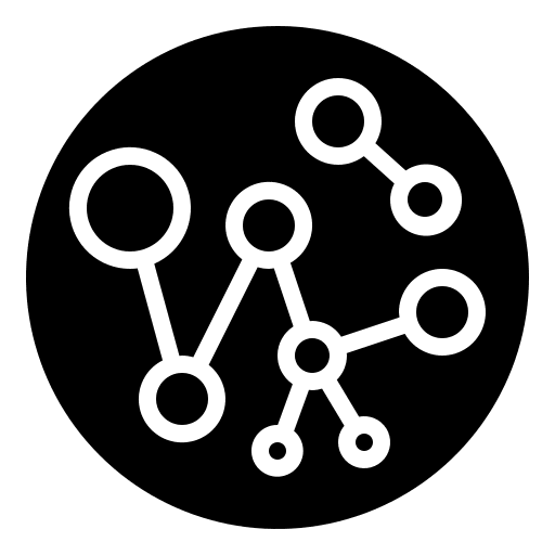 Neural connection neural communications icon