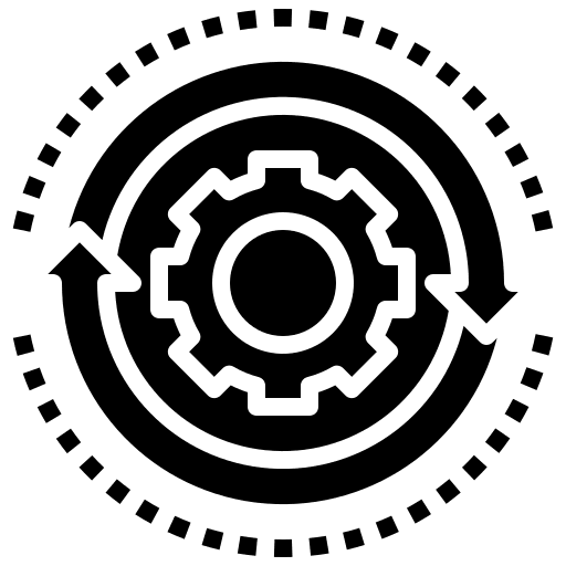 Operating system circulation communications post operation icon Operating system circulation communications post operation icon