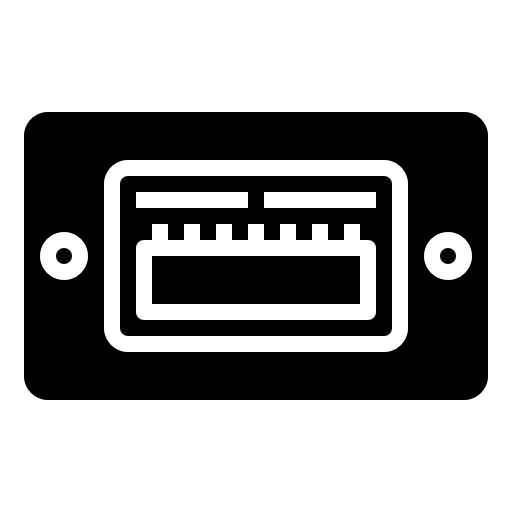 Usb port technology port connection icon Usb port technology port connection icon