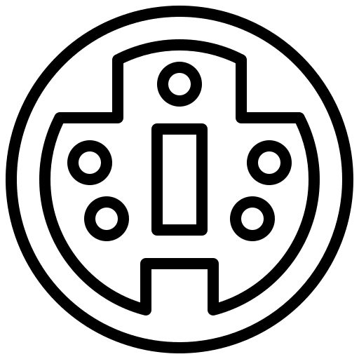 Ps2 ps2 plug connector icon