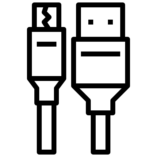 Usb charger connection technology computer icon