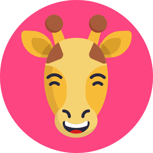 Giraffe animal emoji smileys icon