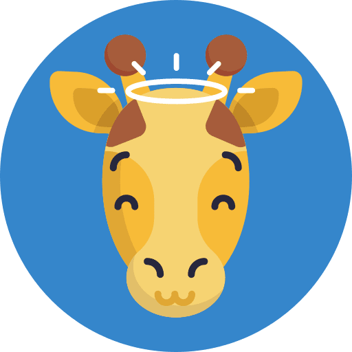 Giraffe giraffe emoticons animal icon Giraffe giraffe emoticons animal icon