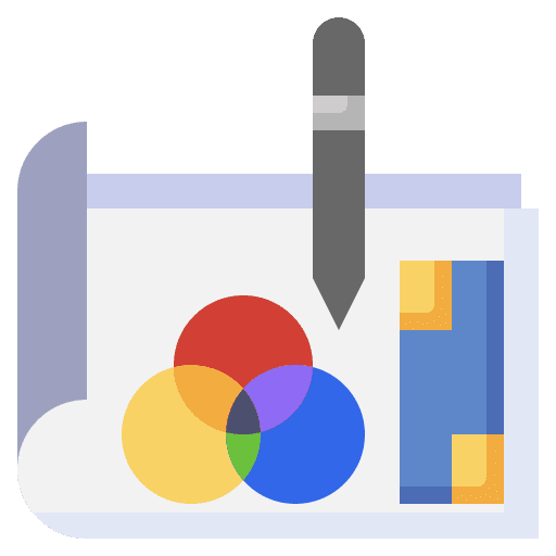 Blueprint plan buildings art and design icon
