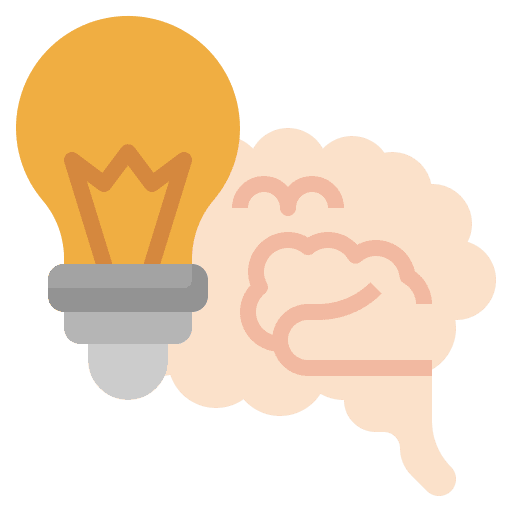 Think brainstorm think strategy icon Think brainstorm think strategy icon