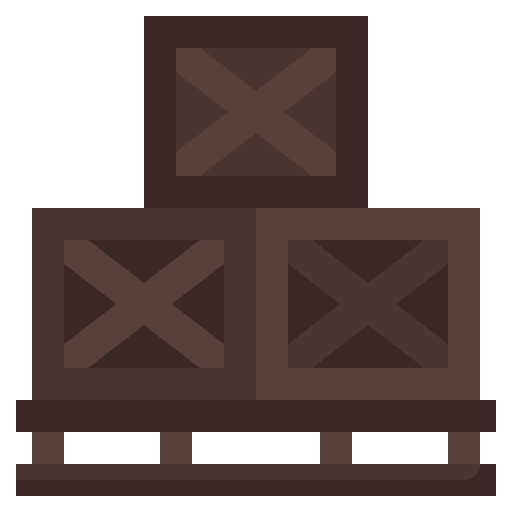 Crate wooden wood shipping and delivery icon Crate wooden wood shipping and delivery icon