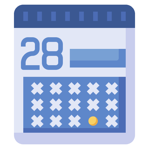 Deadline time and date calendar time icon Deadline time and date calendar time icon