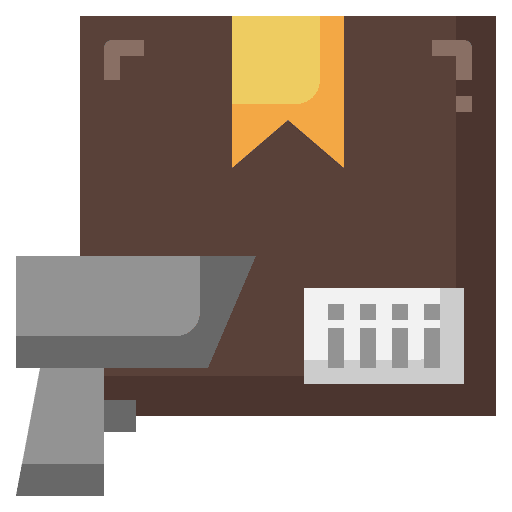 Barcode scan data scanning code icon Barcode scan data scanning code icon
