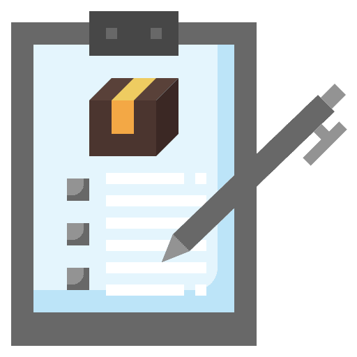 Clipboard delivery box delivery pencil icon Clipboard delivery box delivery pencil icon