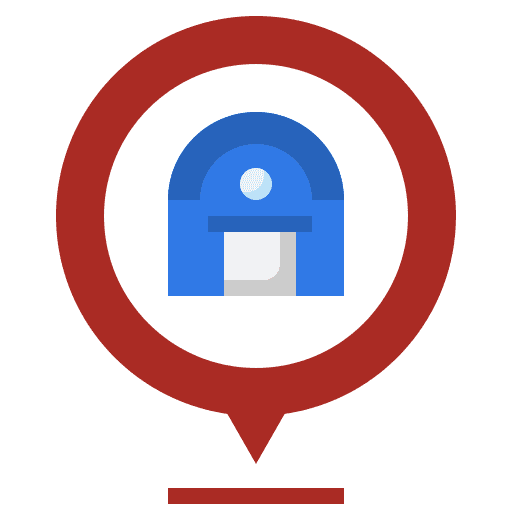 Location gps pin garage icon Location gps pin garage icon