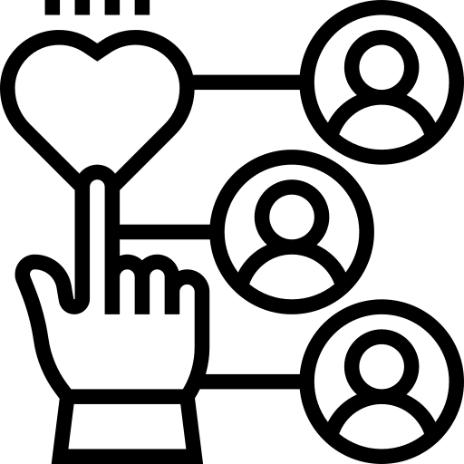 Insight business and finance aim user icon