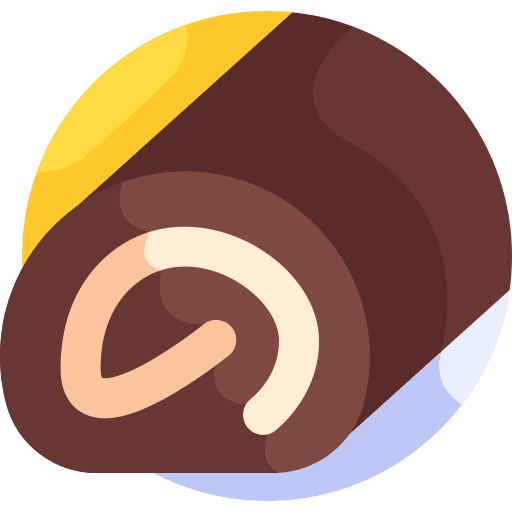 Chocolate roll cocoa chocolate chocolate roll icon Chocolate roll cocoa chocolate chocolate roll icon