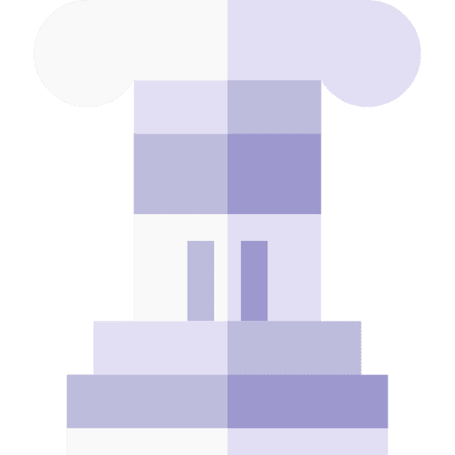 Column buildings greek pillars roman icon Column buildings greek pillars roman icon