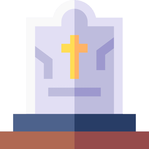 Memorial cemetery memorial funeral icon