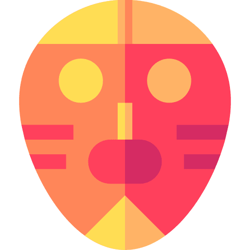 Mask mask cultures costume icon Mask mask cultures costume icon