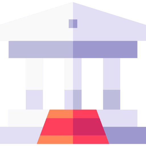 Museum cultures landmark building icon Museum cultures landmark building icon