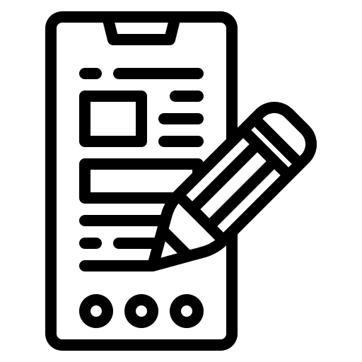 Content creator marketing content writing copywriting icon Content creator marketing content writing copywriting icon
