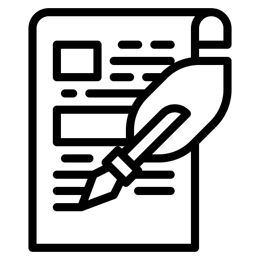 Writing communications ink copywriter icon Writing communications ink copywriter icon