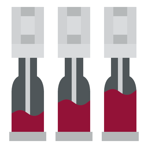 Bottling beverage alcoholic drink winery icon Bottling beverage alcoholic drink winery icon