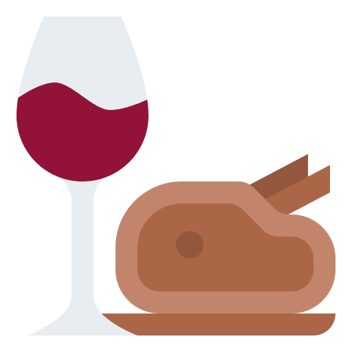 Dining dinner meat lunch icon Dining dinner meat lunch icon
